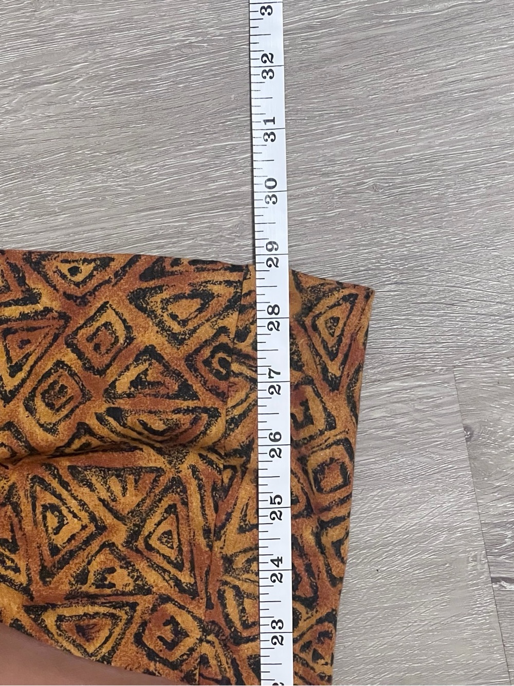 Women's Patterned Midi Skirt - Flared Boho Cristin Steven’s - Picture 3 of 7